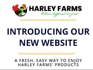 Introducing Our New Website: A Fresh, Easy Way to Enjoy Harley Farms’ Products
